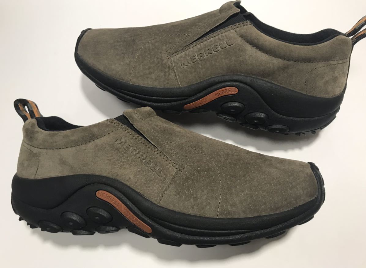 良好!! 定番!! MERRELL メレル J60787 JUNGLE MOC GUNSMOKE ジャングル モック ガンスモーク us 9.0 / 27.0cm_画像5