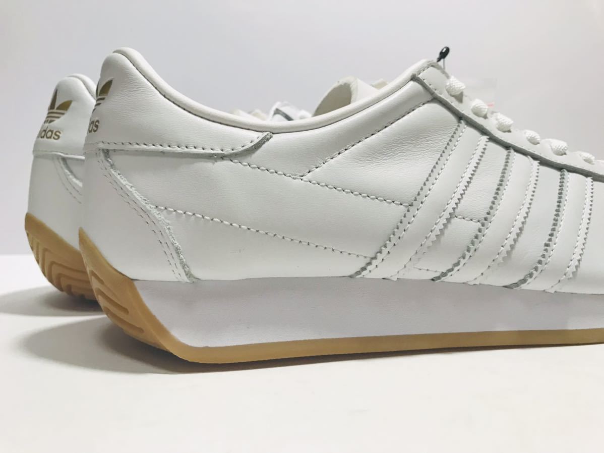 未使用!! デッド!! 2021製 adidas アディダス GW6221 COUNTRY OG WHITE カントリー 白 x 金ベロ us 8.0 / 26cm タグ付き_画像7