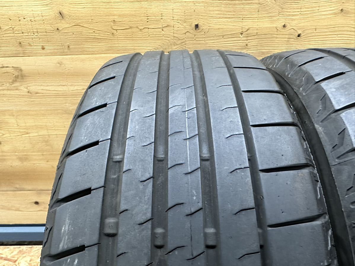 バリ溝★2021年製 BRIDGESTONEブリヂストン POTENZA SPORT 205/45R17 8分山 タイヤ 2本_画像3