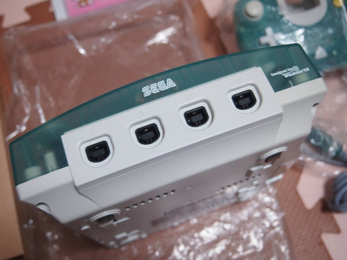 1円~　24時間出品　美品　SEGA　ドリームキャスト 本体　 ハローキティ　スケルトンブルー　Dreamcast HelloKitty_画像9