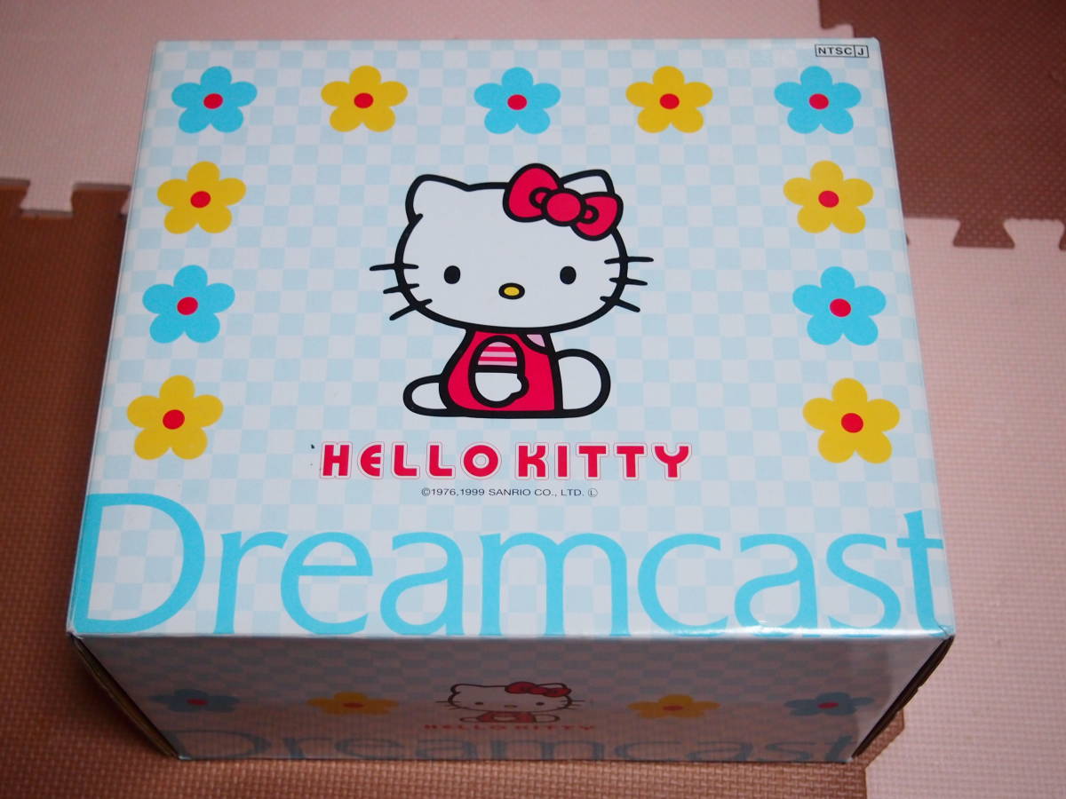 1円~　24時間出品　美品　SEGA　ドリームキャスト 本体　 ハローキティ　スケルトンブルー　Dreamcast HelloKitty_画像2