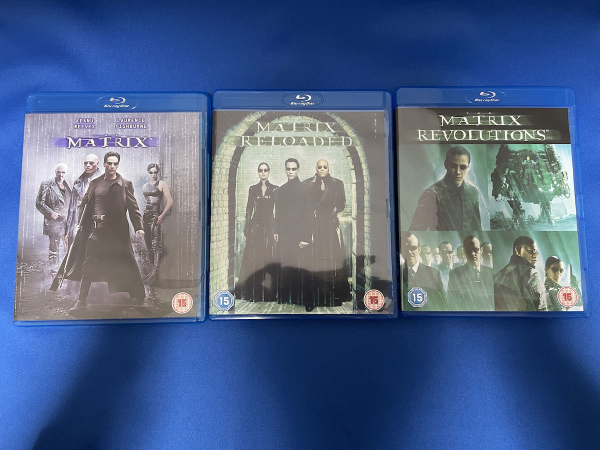 The Complete Matrix Trilogy マトリックス3部作 Blu-ray 海外版 中古_画像4