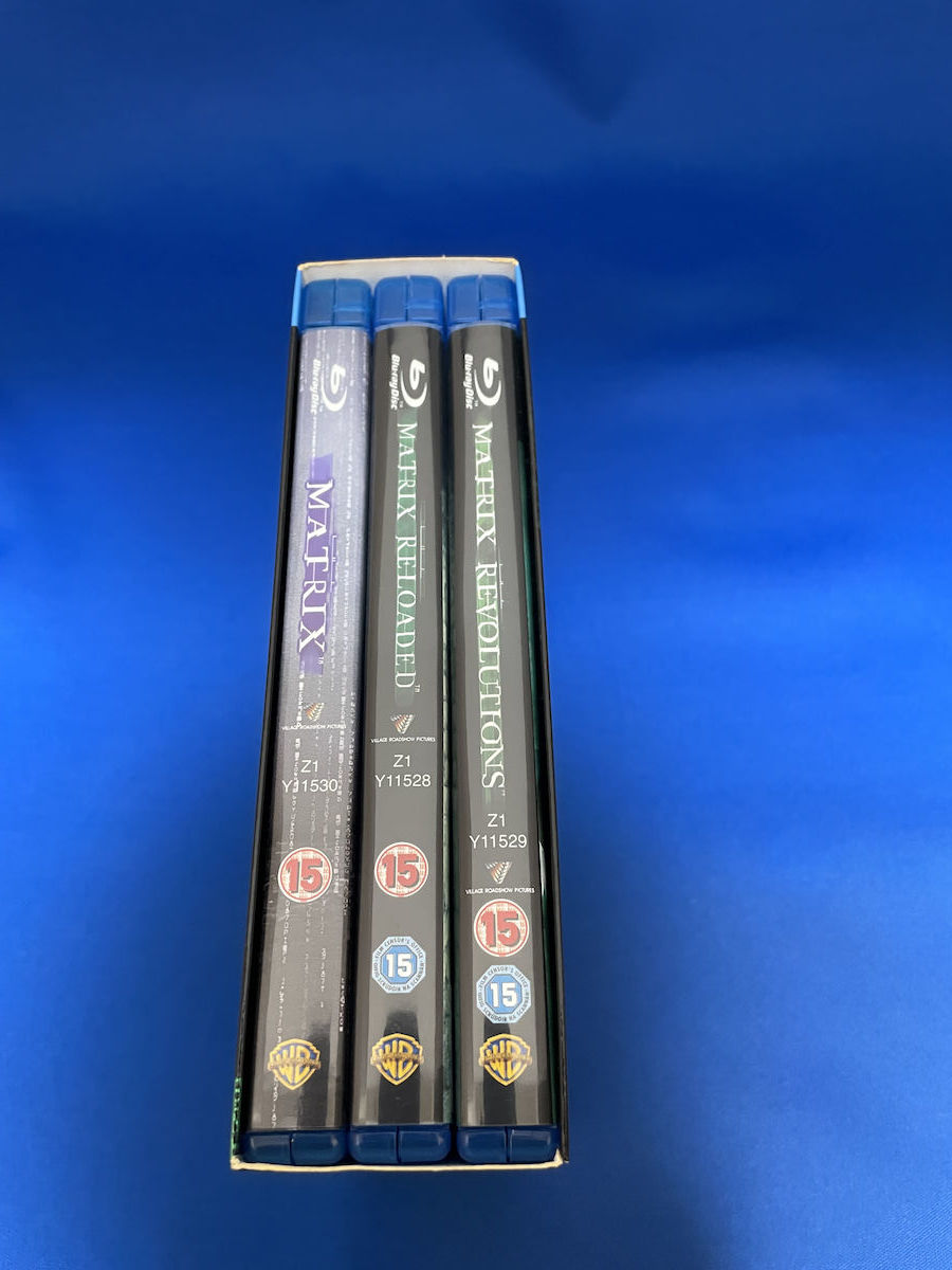 The Complete Matrix Trilogy マトリックス3部作 Blu-ray 海外版 中古_画像3