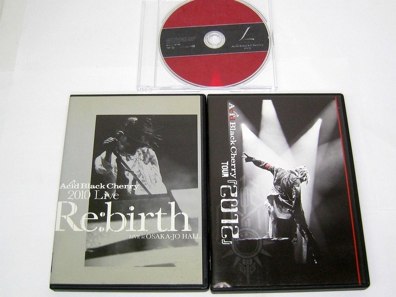 Acid Black Cherry 『2010 Live Re:birth 大阪城ホールDISK:3・4 2枚組DVD』『2012 TOUR 2枚組DVD』『エル DVDのみ』　まとめて_画像1