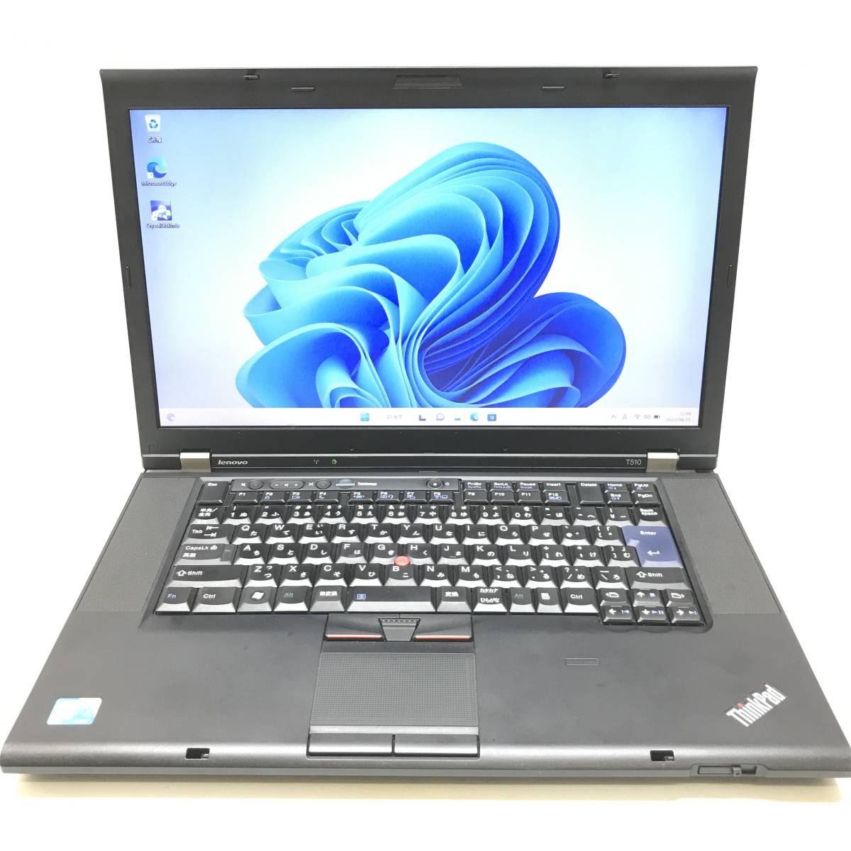 ▲動作品 Lenovo レノボ T510 Think Pad ノートパソコン Core i7 M620 2.67GHz 4.0GB SSD128GB PC Windows11 Pro アダプター付▲ M11219_画像2