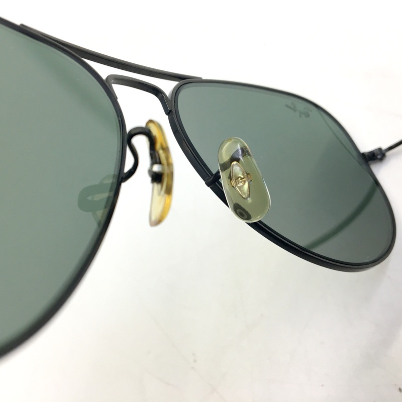 Ray-Ban AVIATOR LARGE METAL BLACKGREEN RB3025 L2823 サングラス B&L ボシュロム ティアドロップ メンズ ブラック レイバン N18480F●_画像9