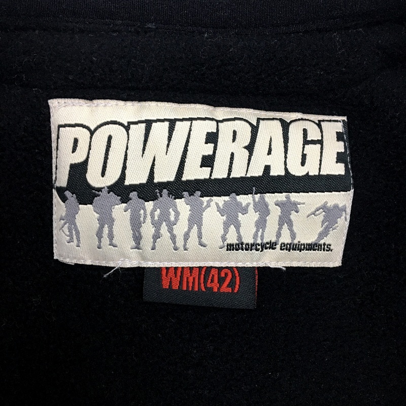 POWERAGE レディースライダースジャケット バイクウェア 長袖ライナー付 バイカー レディース Mサイズ カーキ パワーエイジ N18533●_画像10