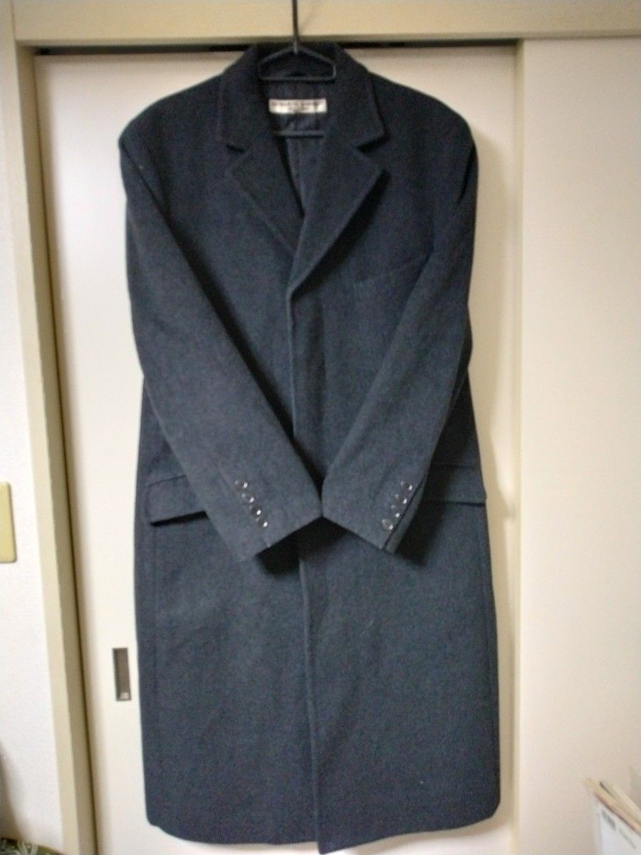 KATHARINE HAMNETT LONDON チェスターコート KK06 KATHARINE HAMNETT / Probably 80~90's Vintage Long Coat☆超