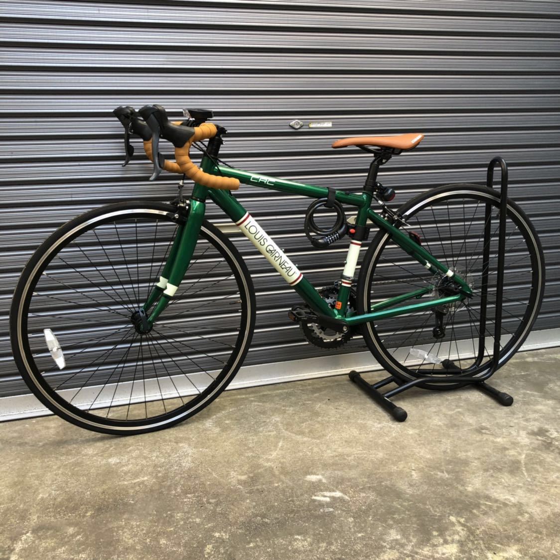 Louis Gano17 Year Lgs Crc Road Bike Louis Garneau Size 4 Green Bicycle Real Yahoo Auction Salling