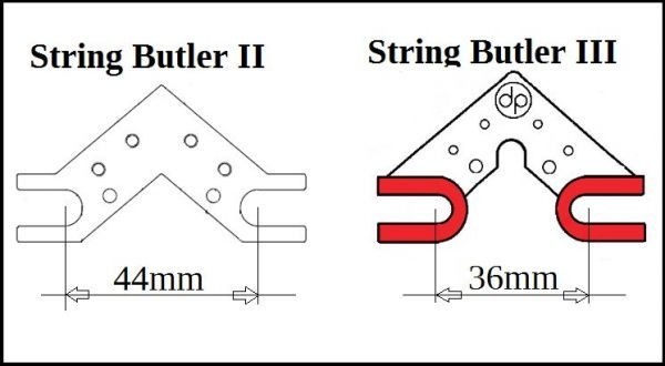 Dietrich Parts String Butler V2 gold レスポール/アコギのチューニング安定に #STBUTLER-V2-GOLD