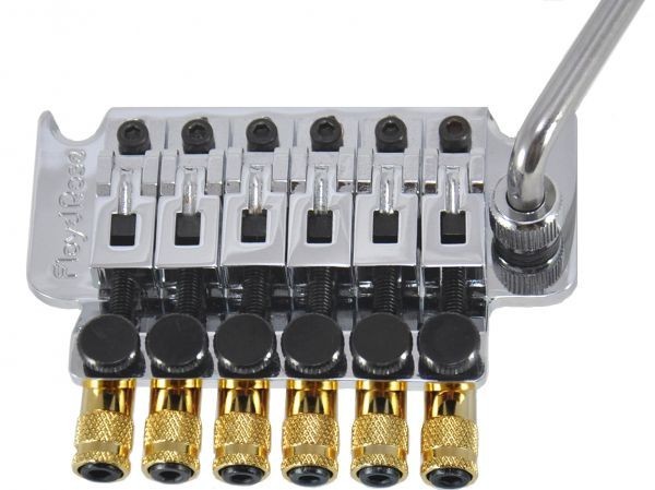 Hollow Point Floyd Rose用ツール ステンレス Gold #HOLLOWP-GOLD6P-STパーツ
