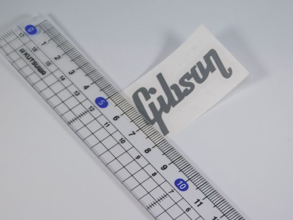 Gibson オープンO ロゴ ゴールド フライングV/ファイアバード サイズ 補修・リペア用 #NSTICKER-GIBVO-GOLD_画像3