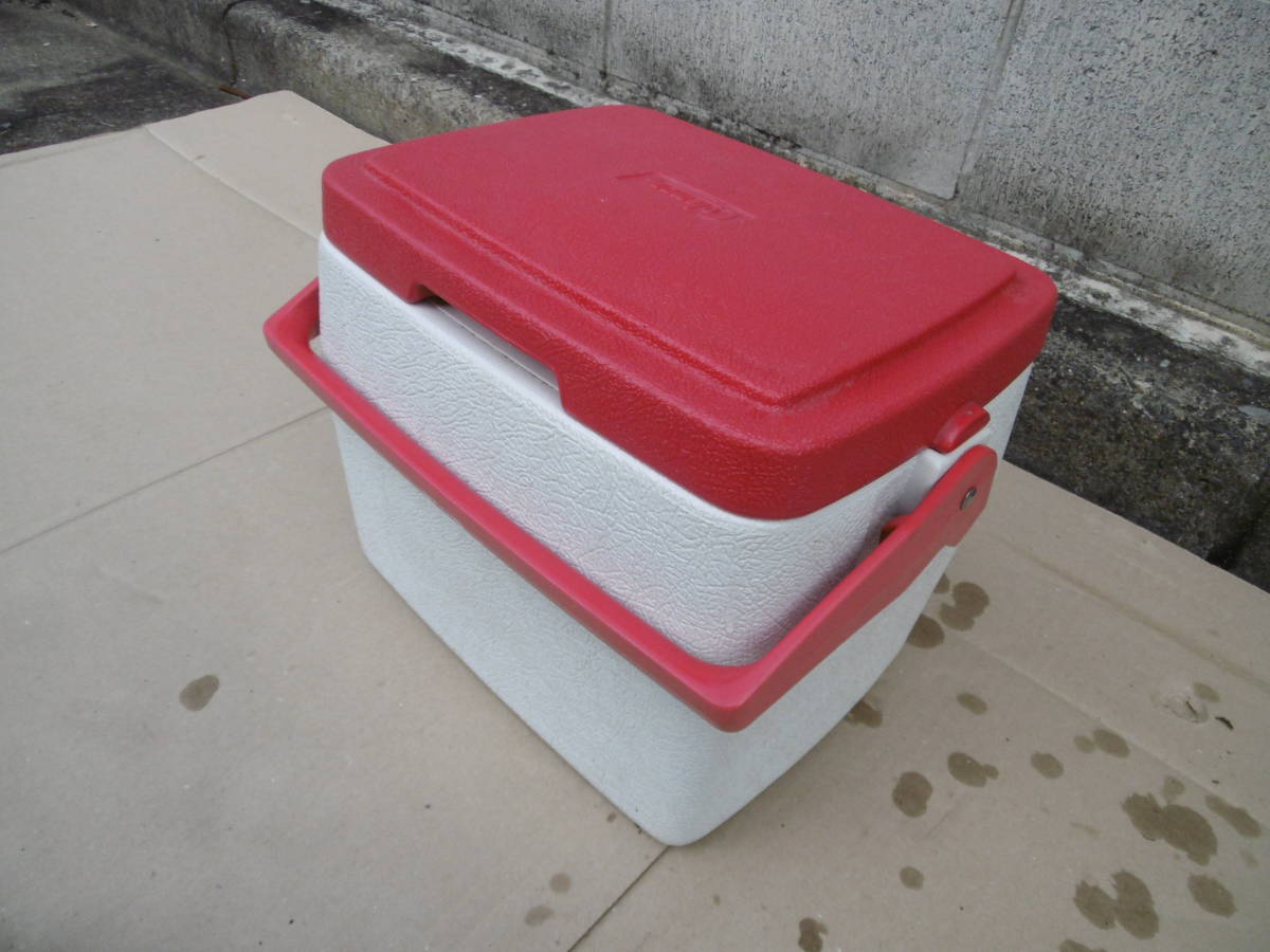  原文:coleman クーラーボックス personal8 28X21.5XH25cm(24X17.5X19cm) 中古！