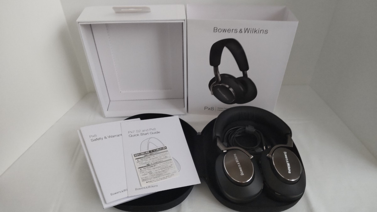 ☆Bowers&Wilkins PX8 Bluetooth ワイヤレスヘッドフォン 使用2週間 極美品☆_画像4