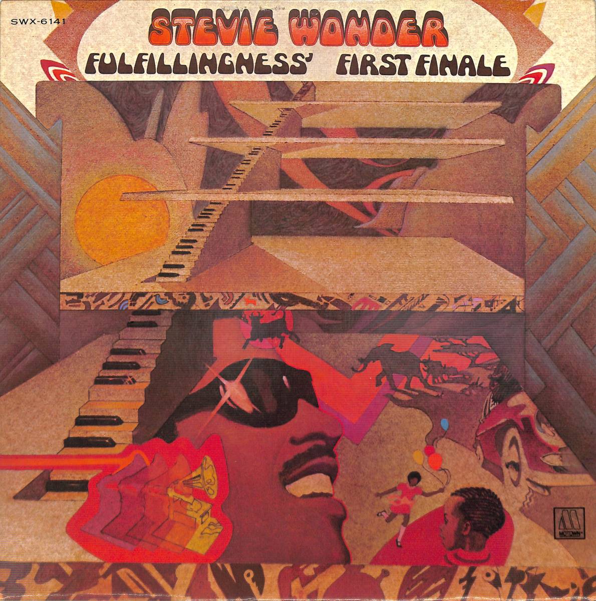 d9236/LP/Stevie Wonder/Fulfillingness' First Finale_画像1