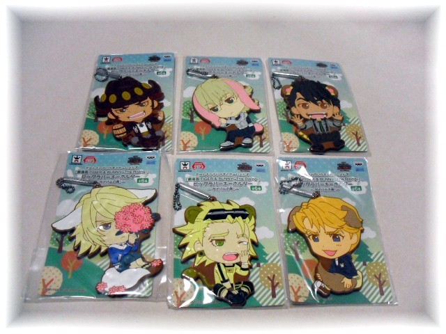 * театр версия TIGER&BUNNY -The Rising- большой Raver брелок для ключа Thai bani. лес! все 6 вида комплект *...........-....