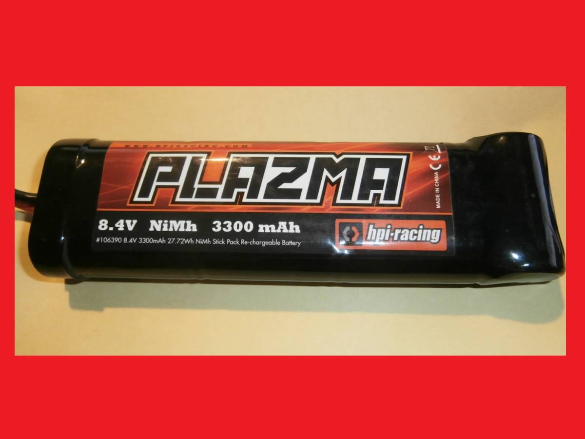 【殆ど使用していません】★8.4V.Ni-MH.ニッケル水素バッテリー.3300mAh.プラズマ.PLAZMA.電動ガン★_画像1