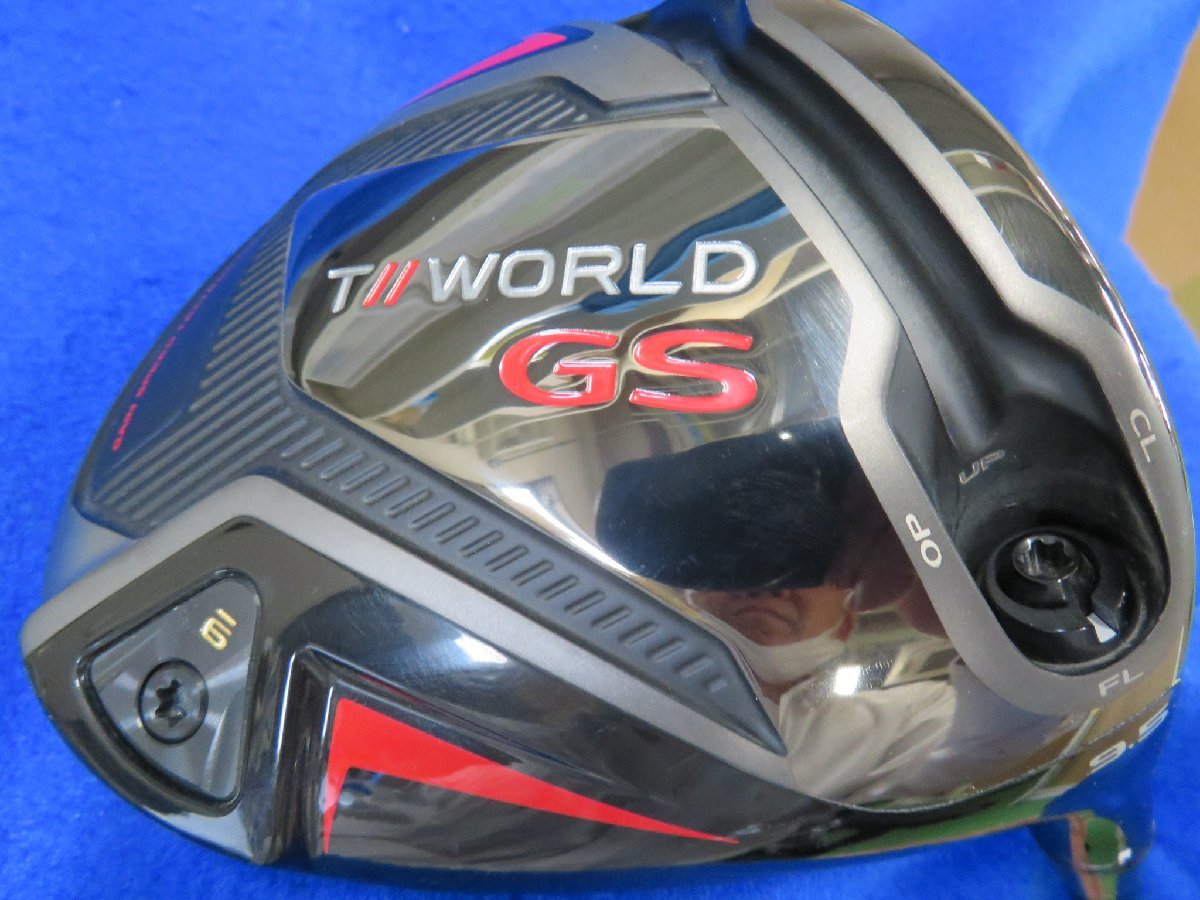 【中古・訳あり/試打用】本間ゴルフ　2021　T//WORLD　GS　ドライバー（9.5°）【S】SPEED　TUNED 48＜HC、レンチなし＞_画像1