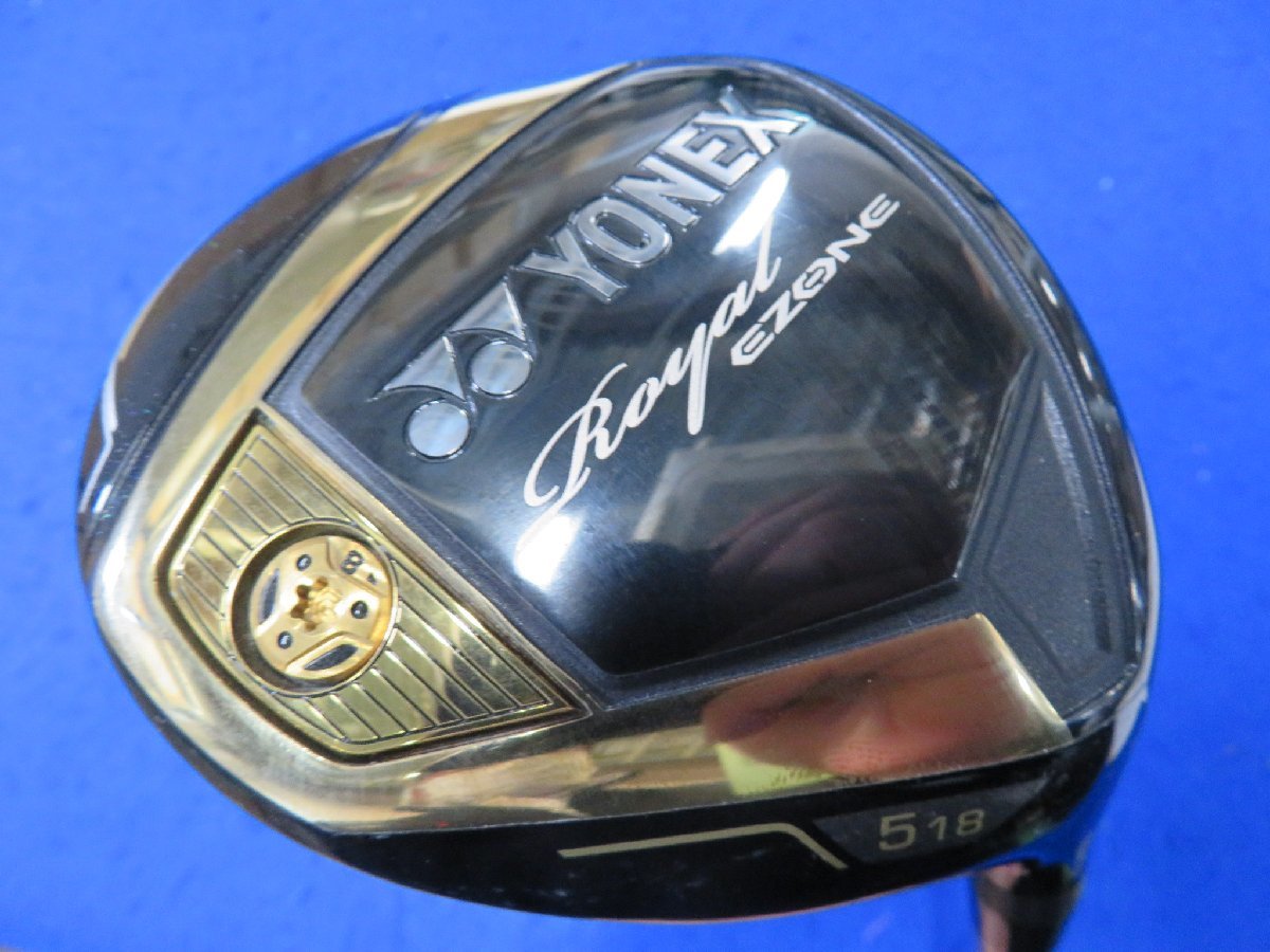 【中古】YONEX ヨネックス　2021　ロイヤル　E-ZONE　フェアウェイウッド　5W（18°）【R】RX-05 RE＜HCなし＞_画像1