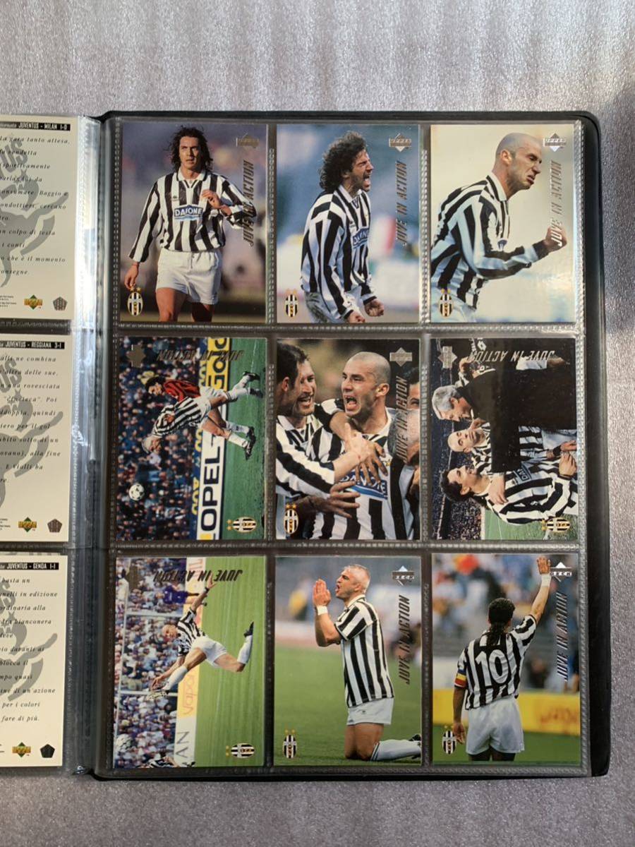 超レア コンプ Upperdeck Juventus 1995 (Roberto Baggio) 90/90 コンプリートセット バッジョ 限定 ファイル付き サッカー カード _画像7