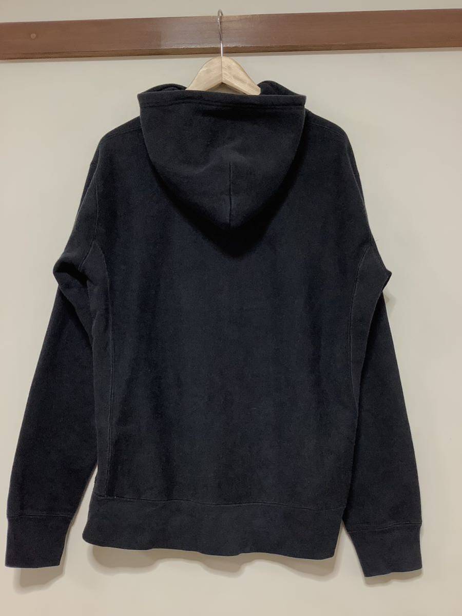 な1274 A BATHING APE エイプ 初期 ロゴパーカー スウェットパーカー M ブラック HOODIE フーディ ストリート サイドパネル ストリート_画像2