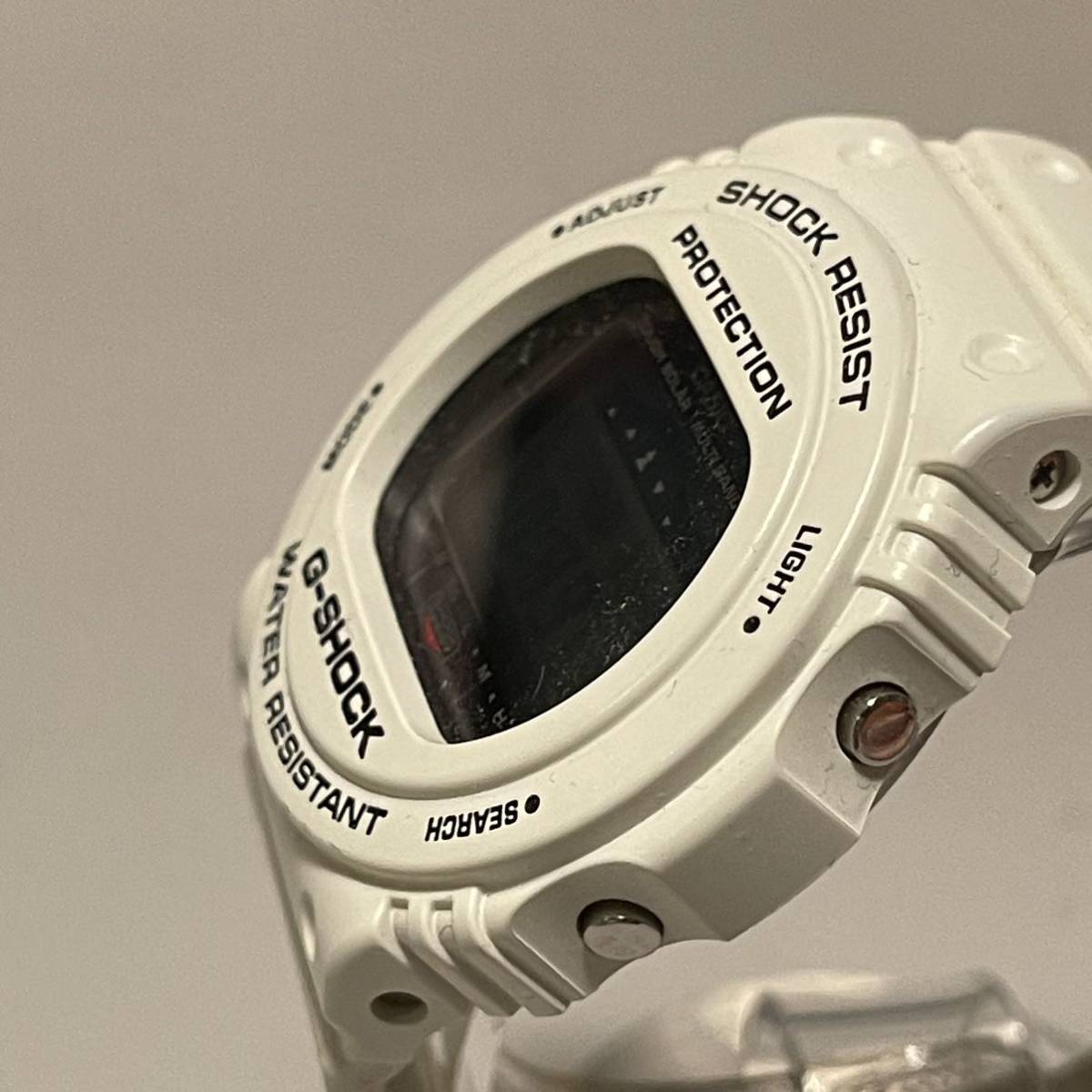 CASIO G-SHOCK GWX-5700CS-7JF G-LIDE 電波ソーラー 中古品　カシオ Gショック ホワイト 箱 取説付き_画像4