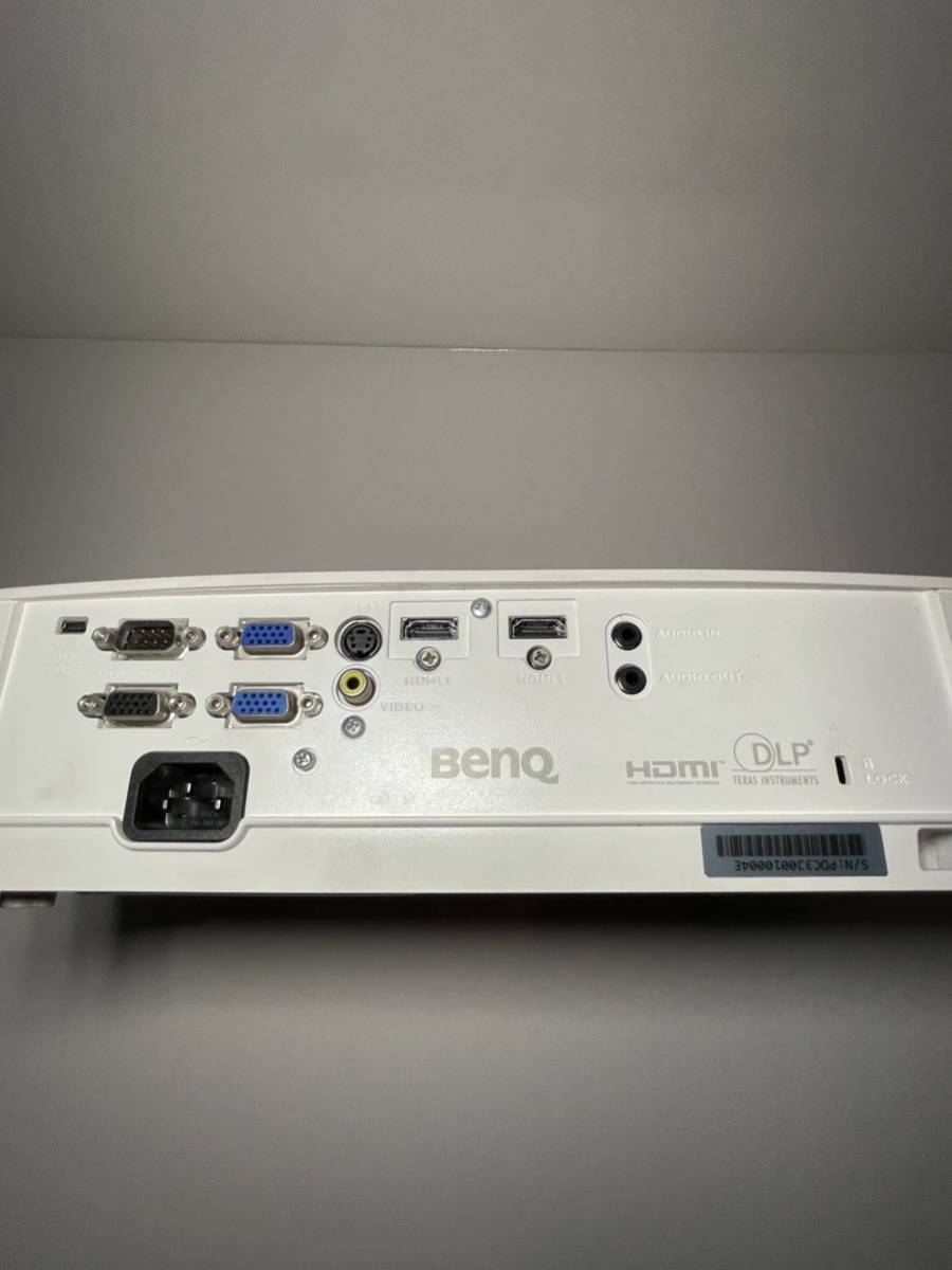 BENQ MW533 プロジェクター ランプ使用928時間_画像3