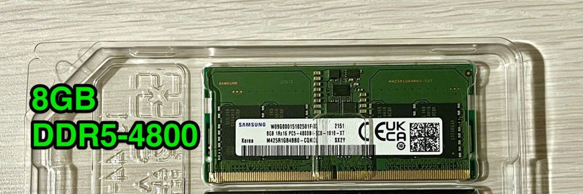 SAMSUNG 8GB メモリ