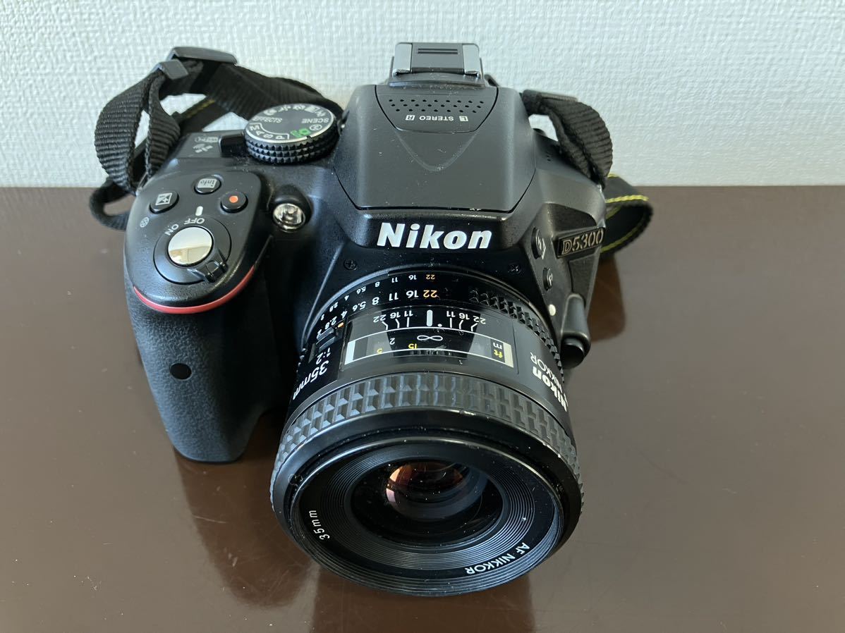 Nikon D5300 / レンズ Nikon AF NIKKOR 35mm 1:2 / デジタル一眼レフカメラ ニコン 付属品あり 中古 /73_画像4