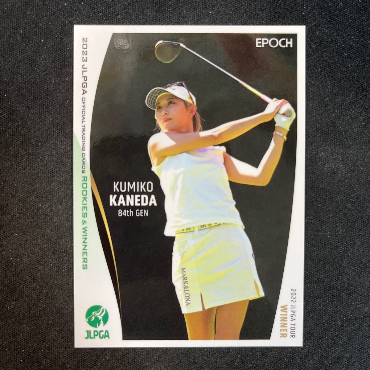 金田久美子【 2023 EPOCH JLPGA 女子プロゴルフ Rookies＆Winners 】レギュラー_画像1