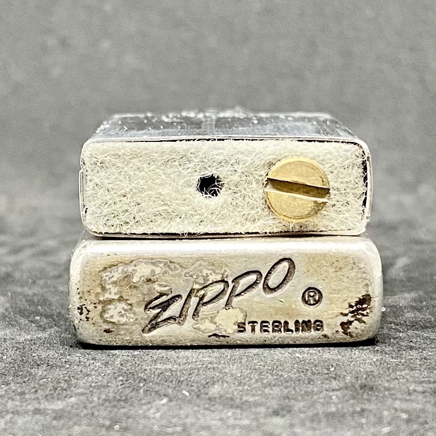 《現状品》ZIPPO/ジッポー/スリム/STERLING SILVER/スターリングシルバー/オイルライター/EK05K03ZP003_画像7