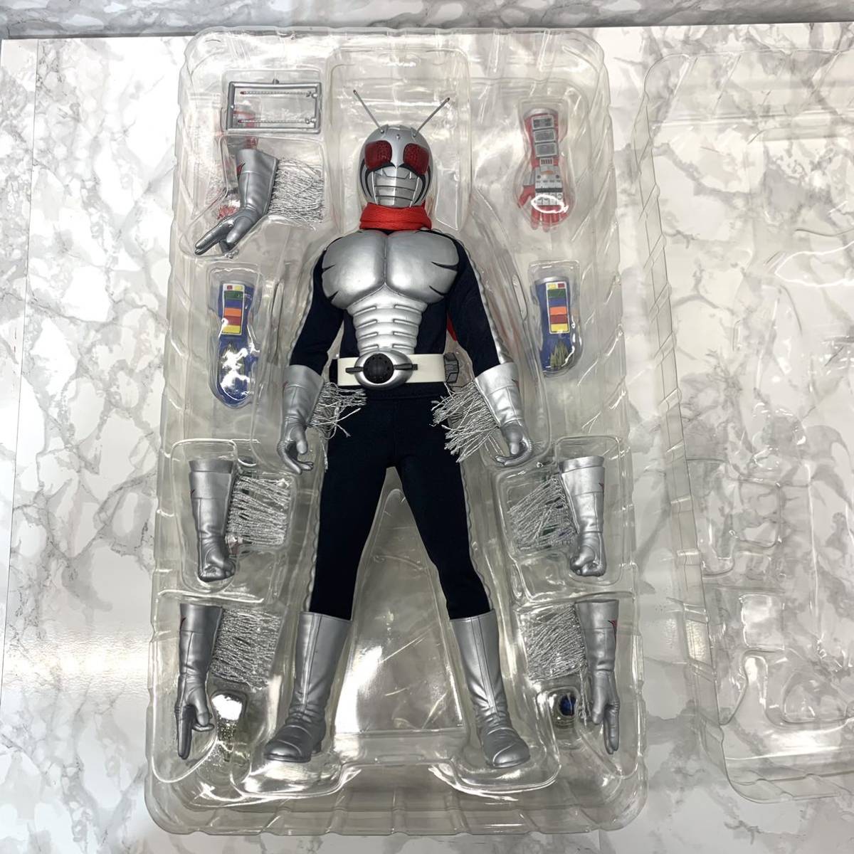 meti com toy RAH Kamen Rider super 1 2008 Deluxe type REAL ACTION HERDES MASKED RIDER Deluxe Type NO 372MEDICOM TOY