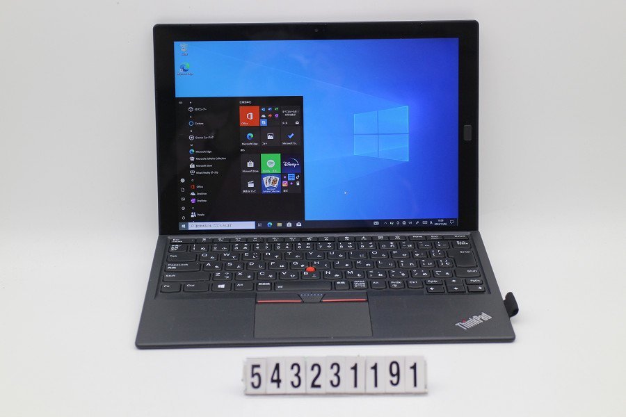 【ジャンク品】Lenovo ThinkPad X1 Tablet Gen2 Core i5 7Y57 1.2GHz/8GB/256GB(SSD)/Win10 キーボード不良 【543231191】_画像1