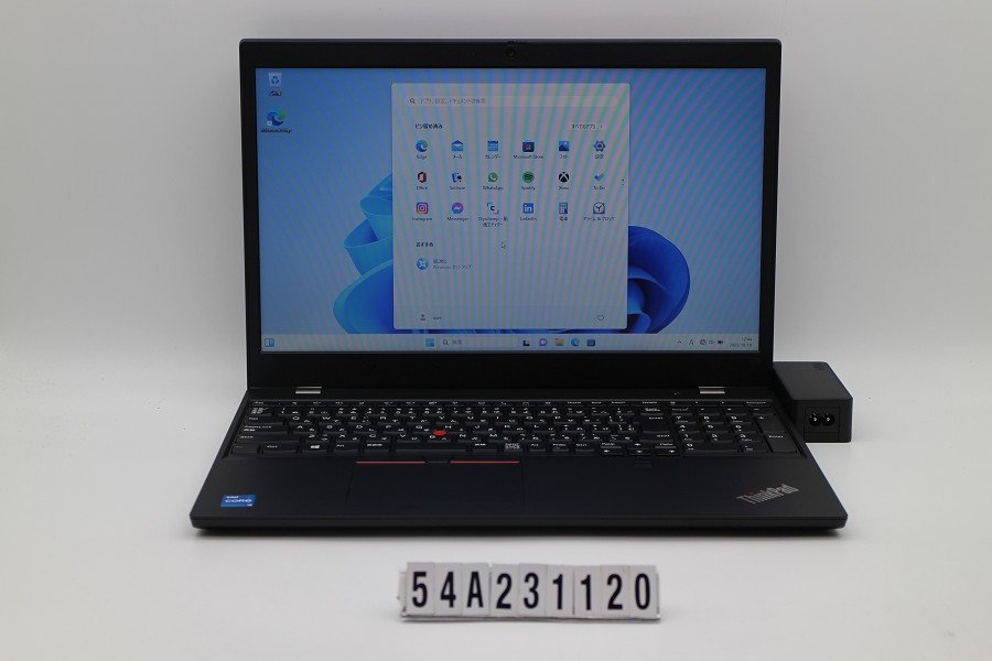 Lenovo ThinkPad L15 Gen2 Core i5 1135G7 2.4GHz/8GB/256GB(SSD)/15.6W/FWXGA(1366x768)/Win11 【54A231120】