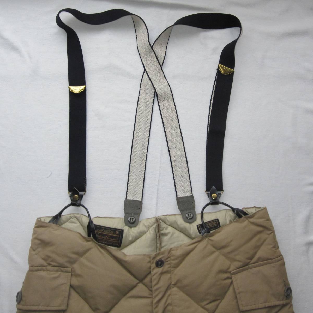☆70s エディーバウアー ダウンパンツ (XL) 黒タグ ビンテージ ☆70s エディーバウアー ダウンパンツ (XL) 黒タグ ビンテージ
