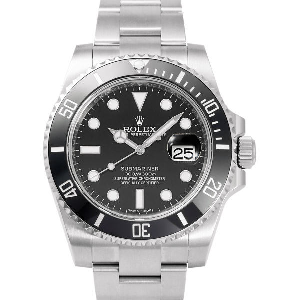 ロレックス ROLEX サブマリーナー デイト 116610LN ブラック/ドット文字盤 中古 腕時計 メンズ_画像1