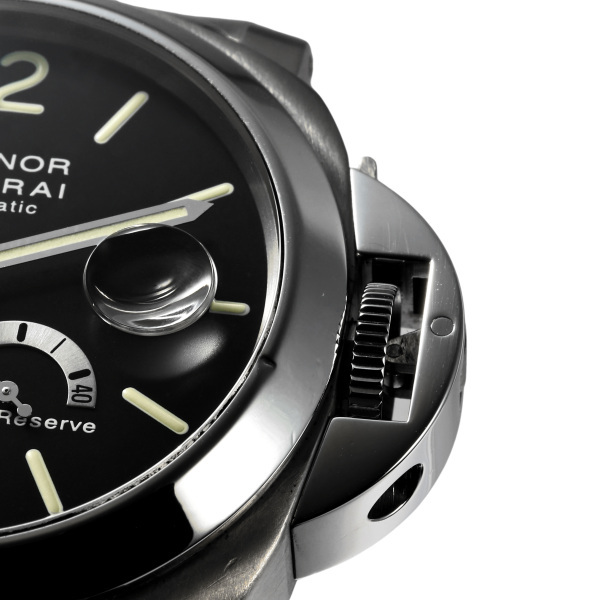 パネライ PANERAI ルミノール パワーリザーブ 44mm PAM00171 ブラック文字盤 中古 腕時計 メンズ_画像7