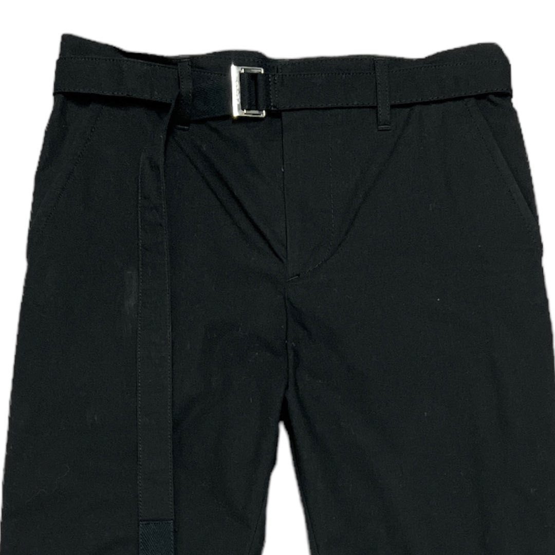 sacai サカイ　21SS Trousers ブラック サイズ:2_画像3