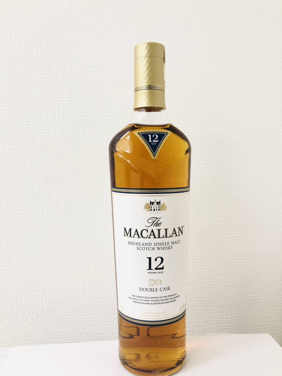 【MC-2375HS】1円スタート! 未開栓 MACALLAN マッカラン 12年 DOUBLECASK ダブルカスク 700ml 40％ アルコール ウイスキー モルト_画像2