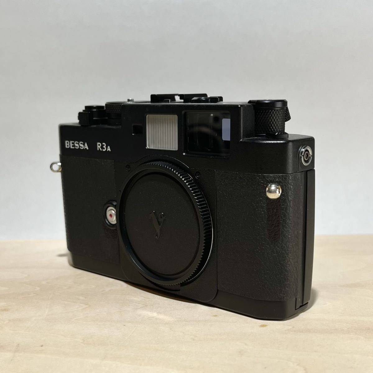 【希少/元箱付】BESSA R3A Voigtlander フォクトレンダー ベッサ ブラック ボディ_画像5