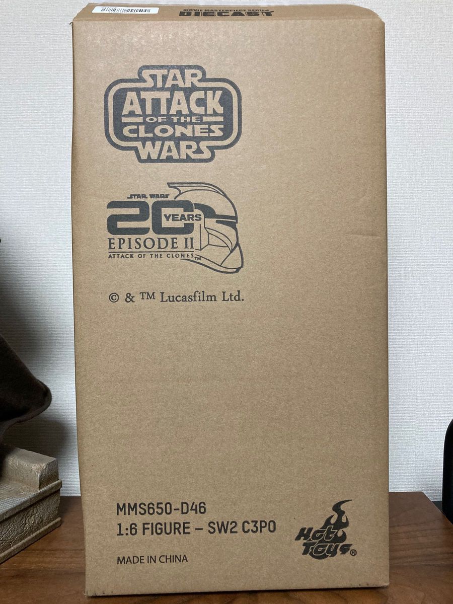 新品未開封☆ C-3PO スターウォーズ ホットトイズ マスターピース フィギュア c3PO r2d2 サイドショウ