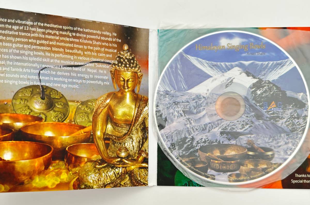 【Himalayan Singing Bowls】Aman Shahi/ヨガ・瞑想・ヒーリング・チベット仏教_画像3