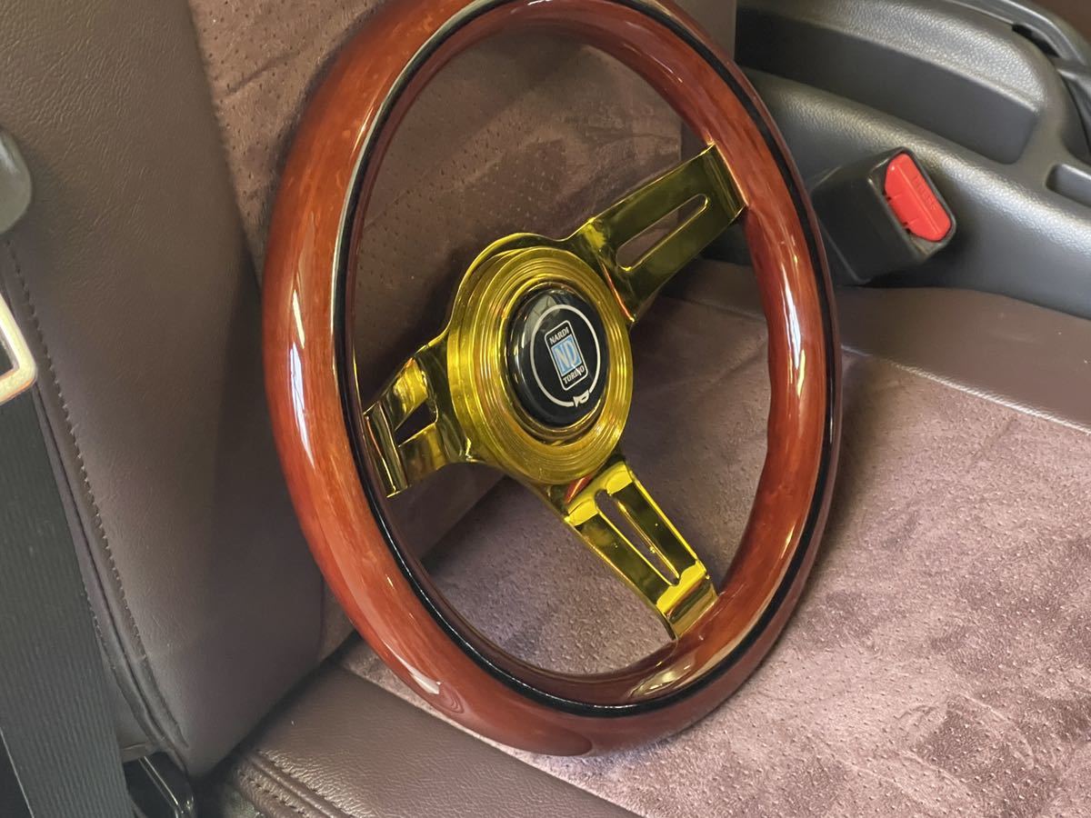 小径 29パイ ウッドステアリング NARDI ナルディ 29cm ホーン 小径 29パイ ウッドステアリング NARDI ナルディ 29cm ホーン