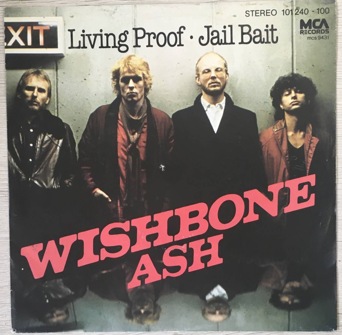 WISHBONE ASH LIVING PROOF ドイツ盤_画像1