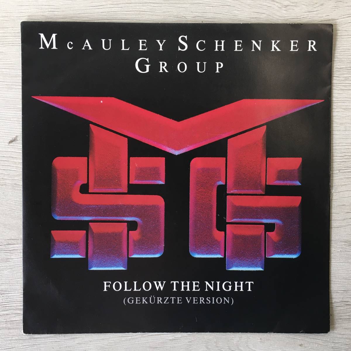 McAULEY SCHENKER GROUP FOLLOW THE NIGHT ドイツ盤　PROMO_画像1