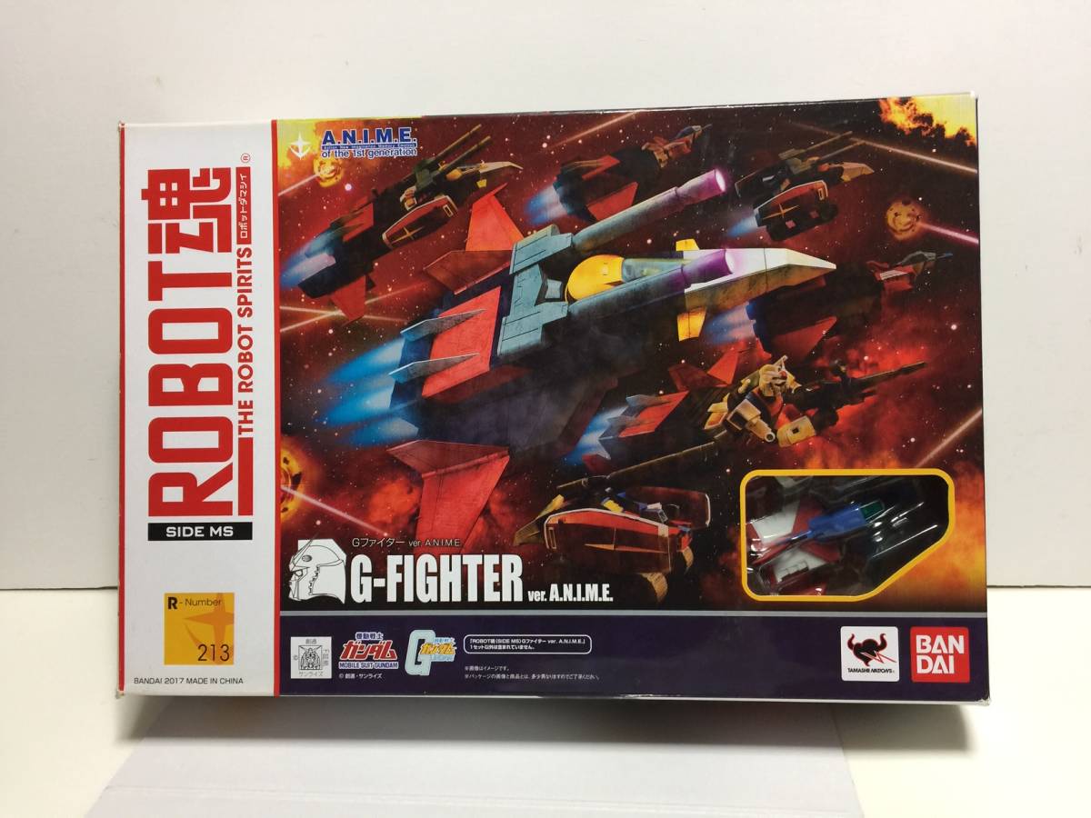 ROBOT魂 〈SIDE MS〉 Gファイター ver. A.N.I.M.E. G-P.A.R.T.S.『機動戦士ガンダム』 [BANDAI SPIRITS] ラスト１点！_画像1