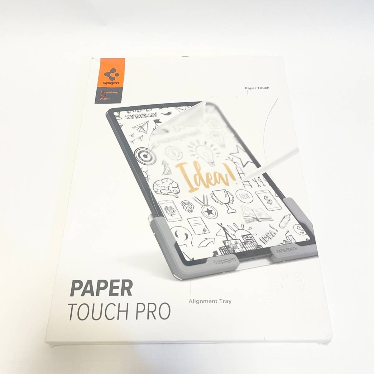 Spigen PaperTouch Pro フィルム iPad Mini 6 用 紙のような描き心地 貼り付けキット付き iPad mini 6 8.3 インチ 2021 対応 1枚入_画像6