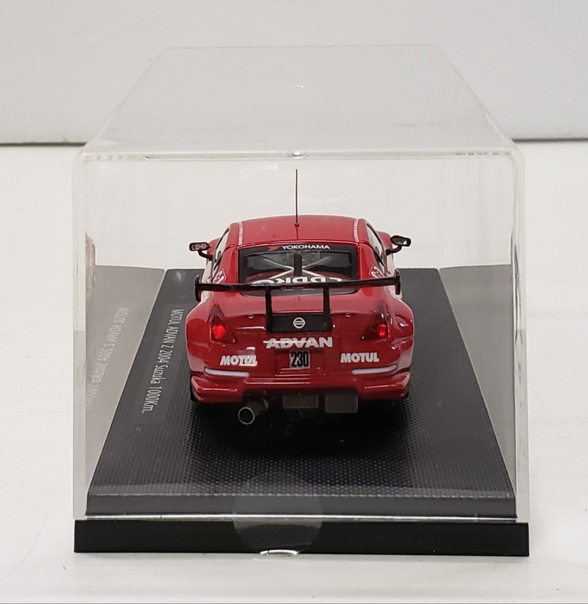 エブロ 1/43 モチュール アドバン Z 鈴鹿1000km 2004 #230 (シルバー/レッド) 43632_画像9