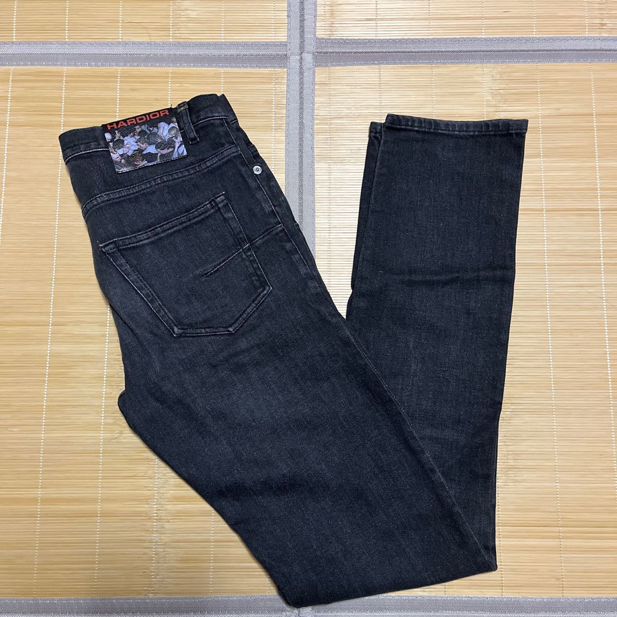 国内正規品　17aw Dior Homme Dan Witz デニム　DENIM パンツ　28 黒　ブラック　ストレッチ_画像1