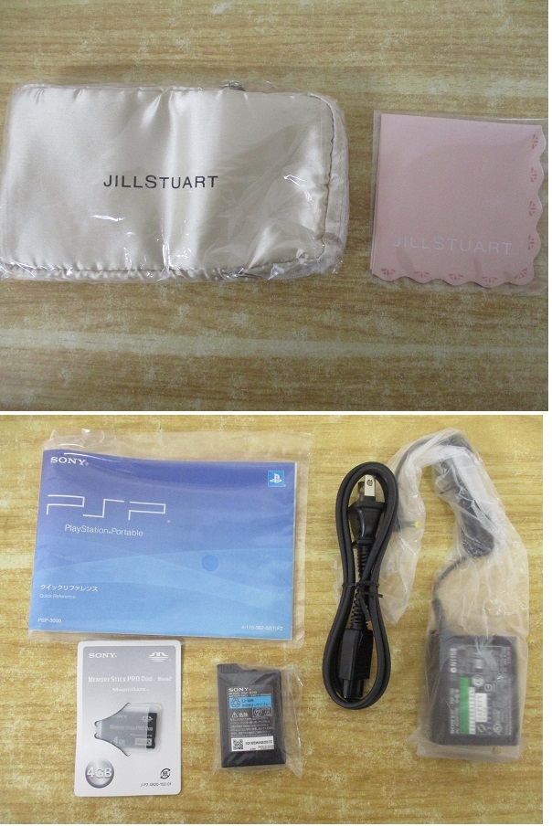 d10-3(PSP JILL STUART Sweet Limited Package PSP-3000XZP)BLOSSOM PINKbro Sam розовый Jill Stuart SONY работоспособность не проверялась текущее состояние доставка 